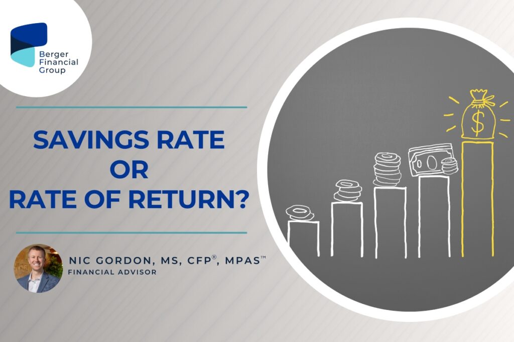 Savings Rate or Rate of Return…Which is More Important?